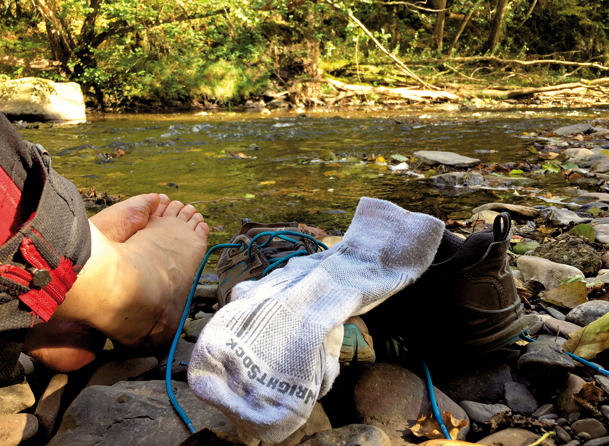 Blasenfrei wandern © WRIGHTSOCK