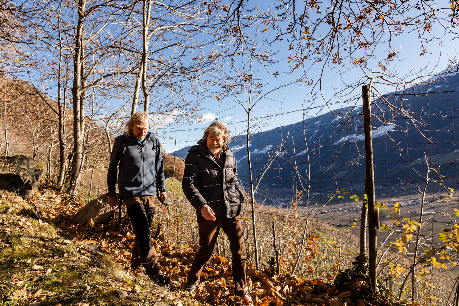 Thorsten Hoyer und Reinhold Messner © Ole Windgaßen