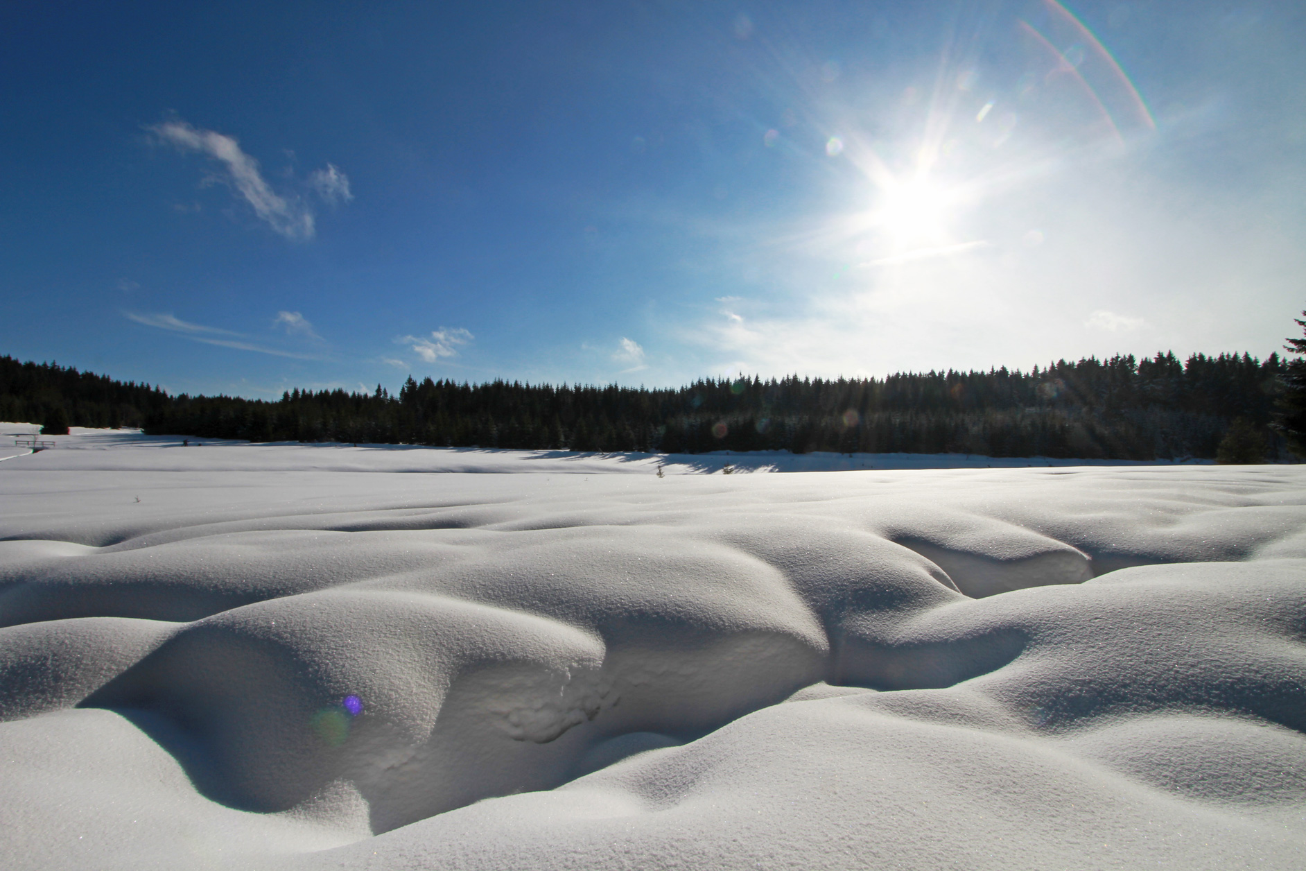 Sonnenstrahlen über dem Schwarzwassertal Alle Fotos © Jarle Sänger