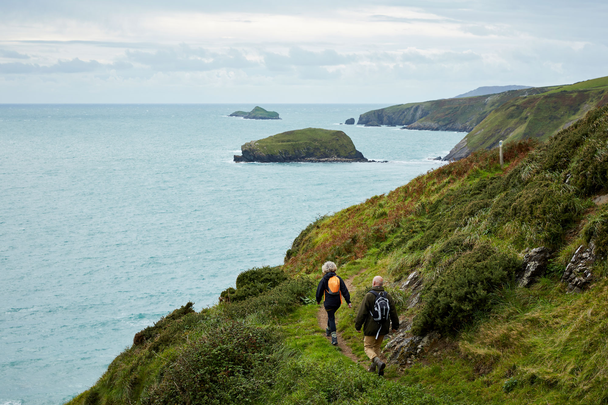 An der Küste der Halbinsel Llŷn bei Porth Ysgo © Crown Copyright (2022) Visit Wales