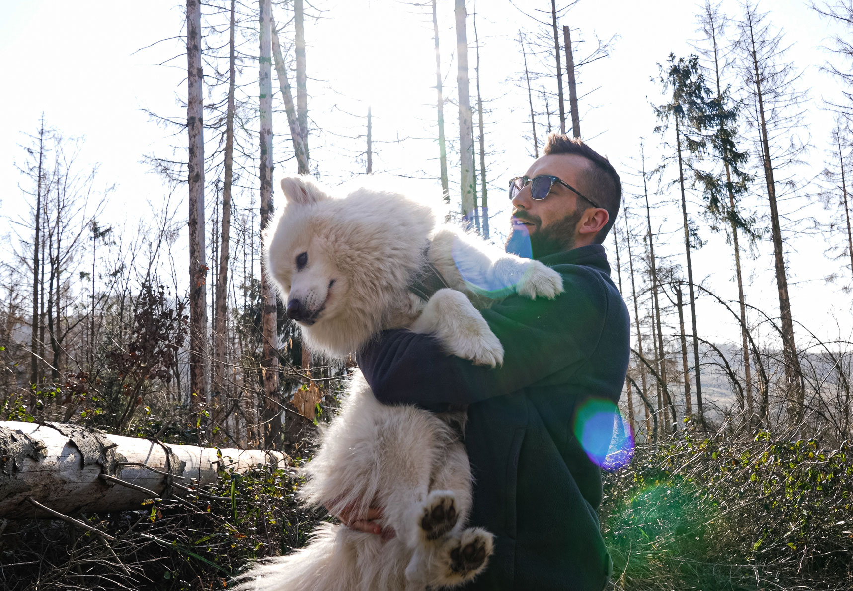 Dein Spaziergang mit oder ohne Hund lässt sich wunderbar mit einem Outdoor Workout kombinieren Alle Fotos, wenn nicht anders gekennzeichnet: © Tobias Ernst