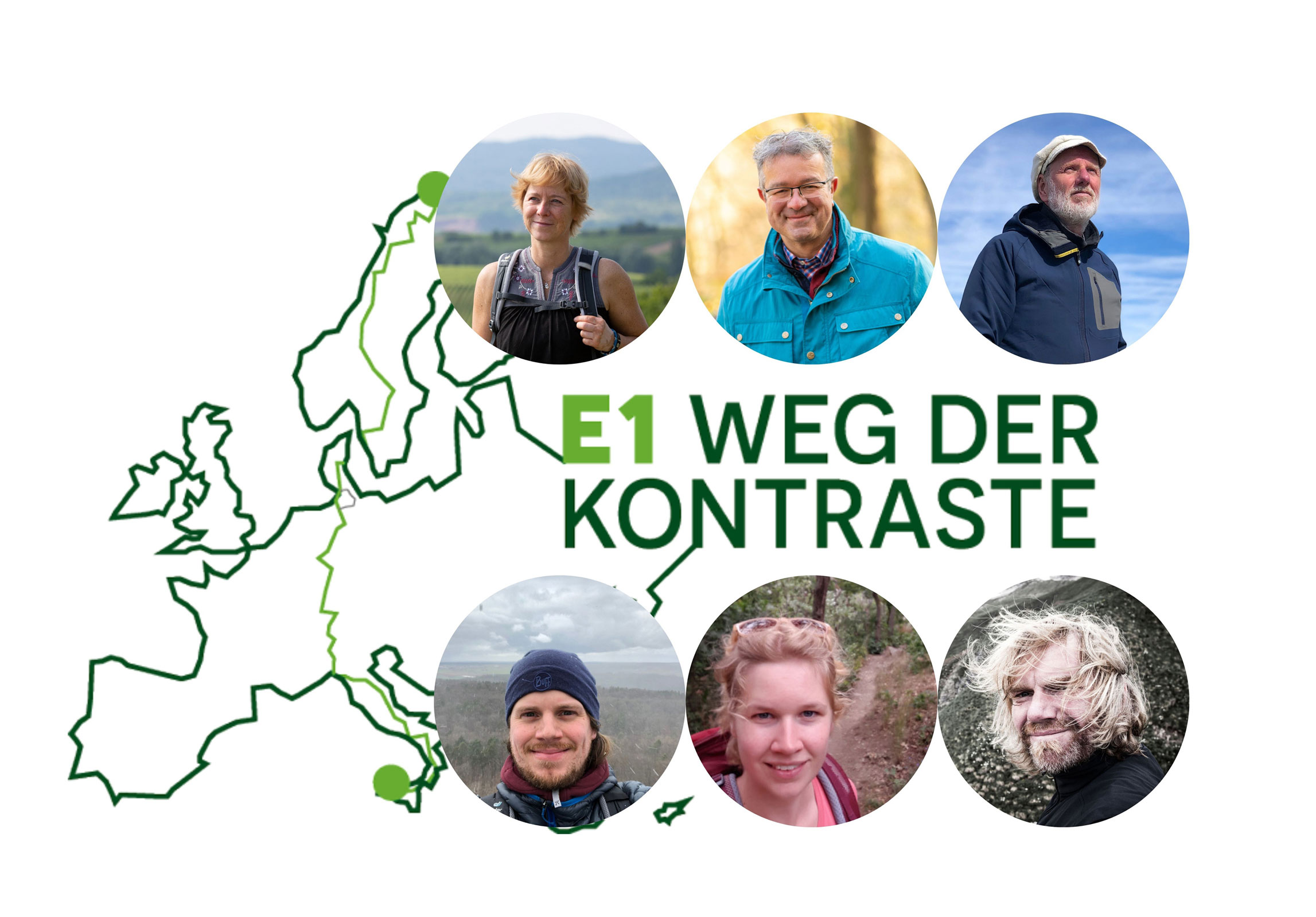 Zusammen auf dem E1 mit euch unterwegs – unsere LäuferInnen