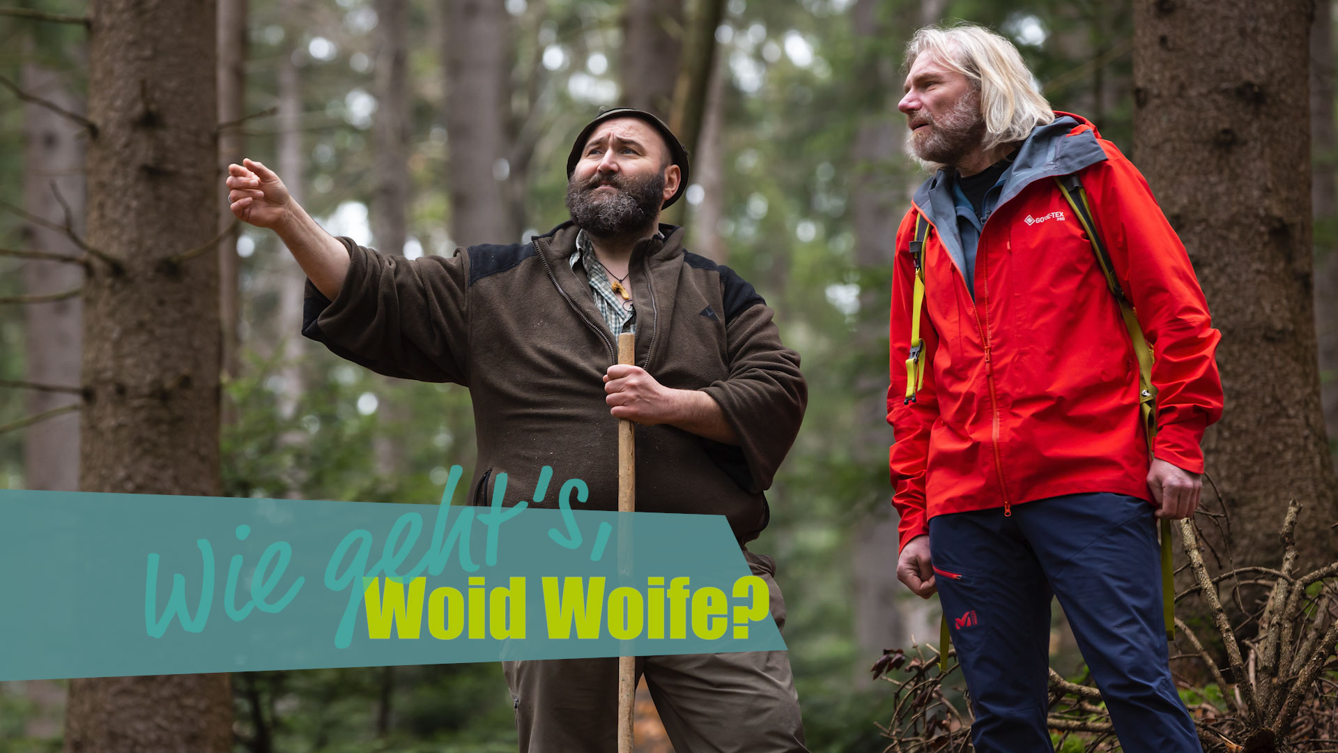 Der Woid Woife im Gespräch mit Thorsten Hoyer © Ole Windgaßen
