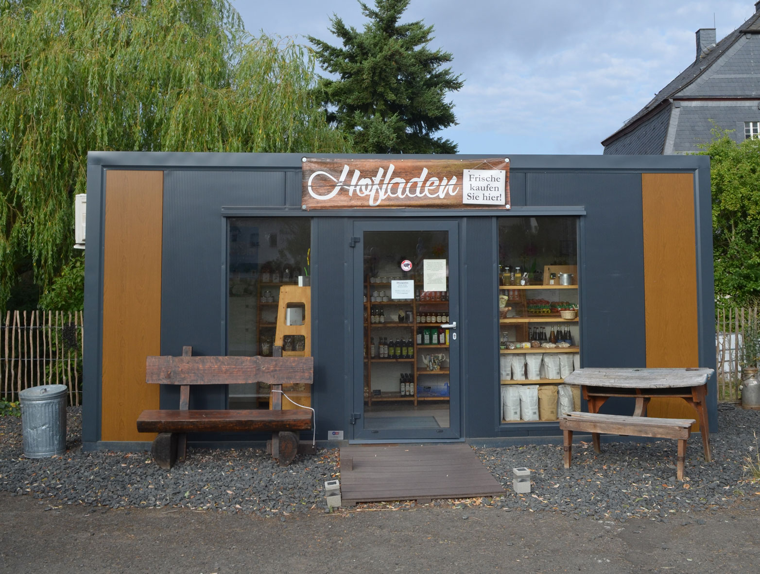 Selbstbedienungs-Hofladen in Laufersweiler, Etappe 16