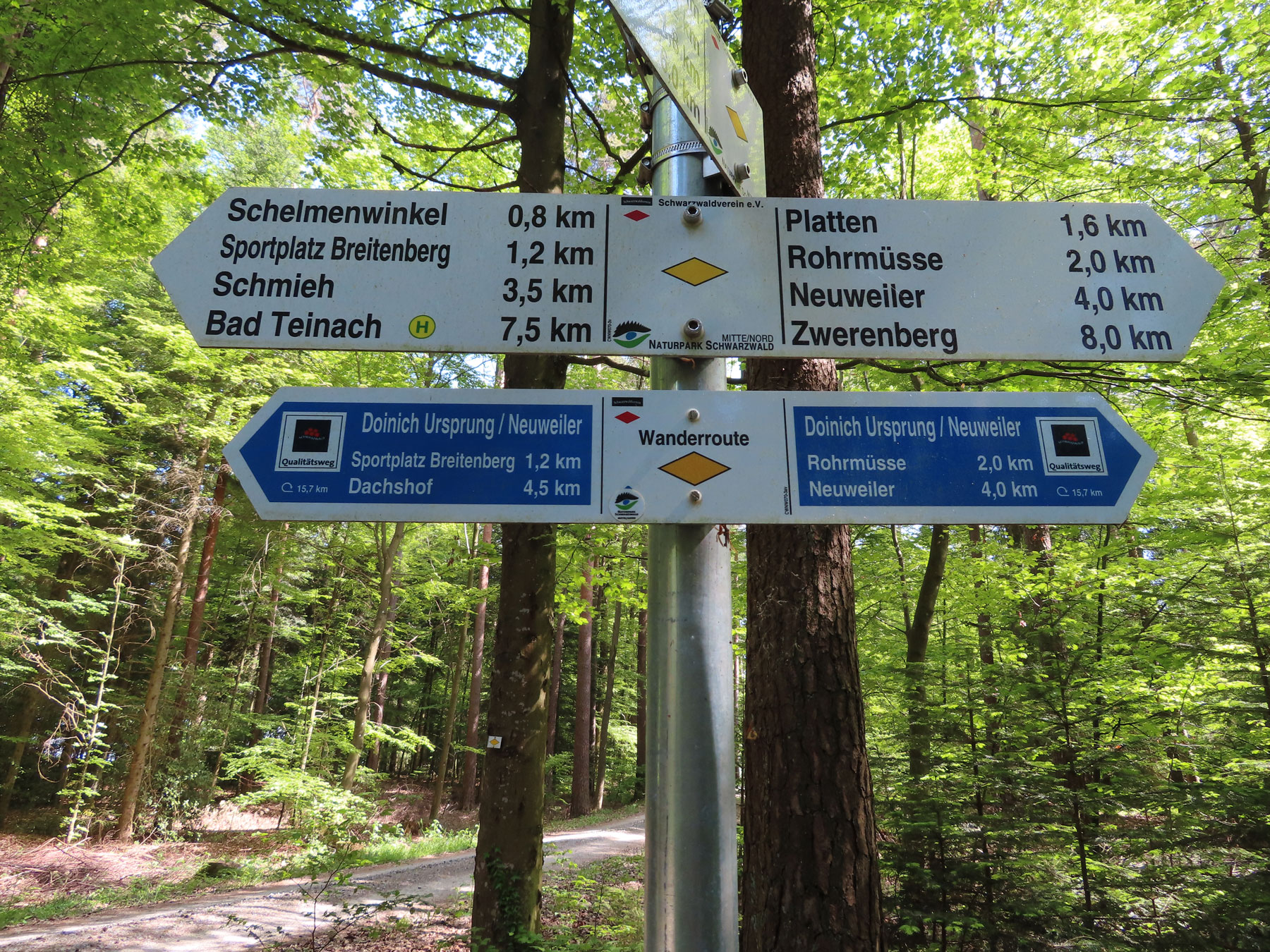 Der wichtige Wegweiser © Thomas Müller