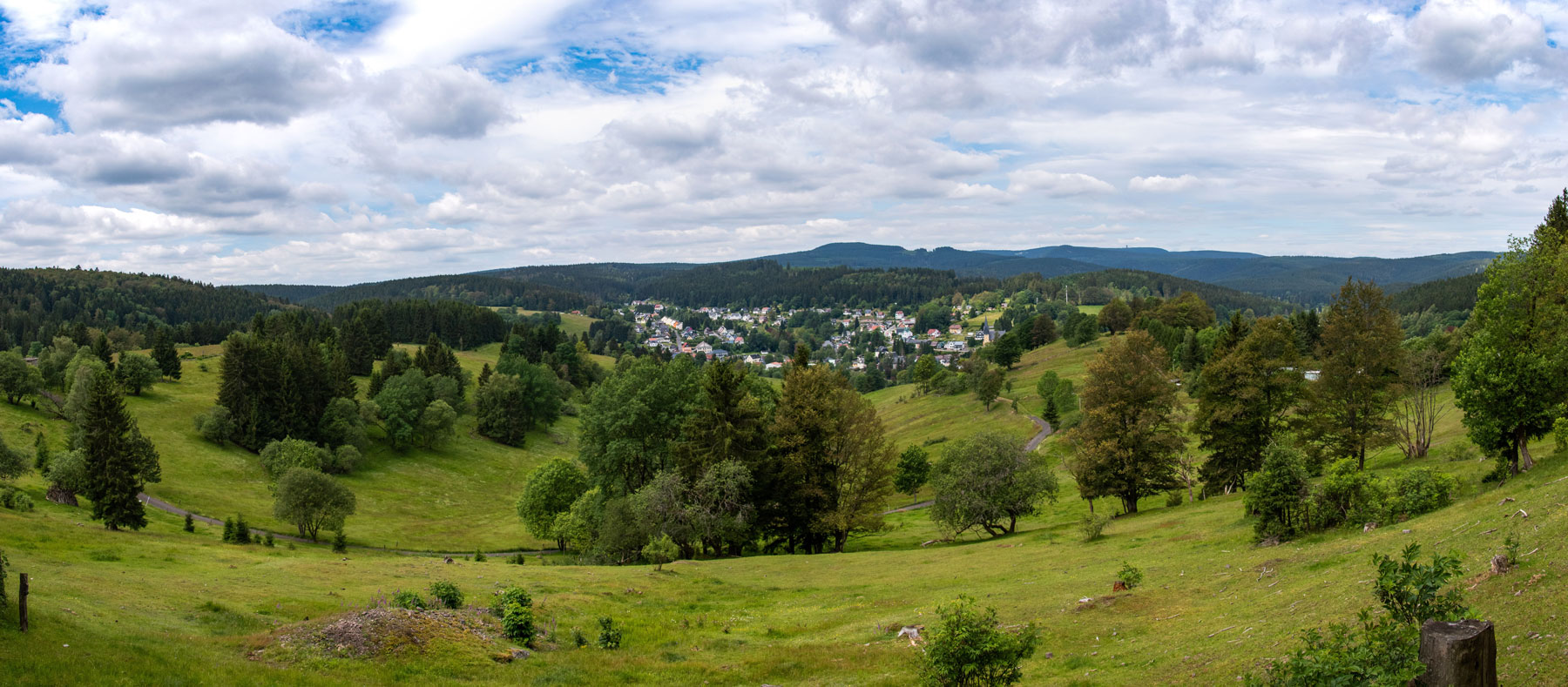 Unterwegs in der Rennsteig Region bei Ilmenau © Gunter Wlasak