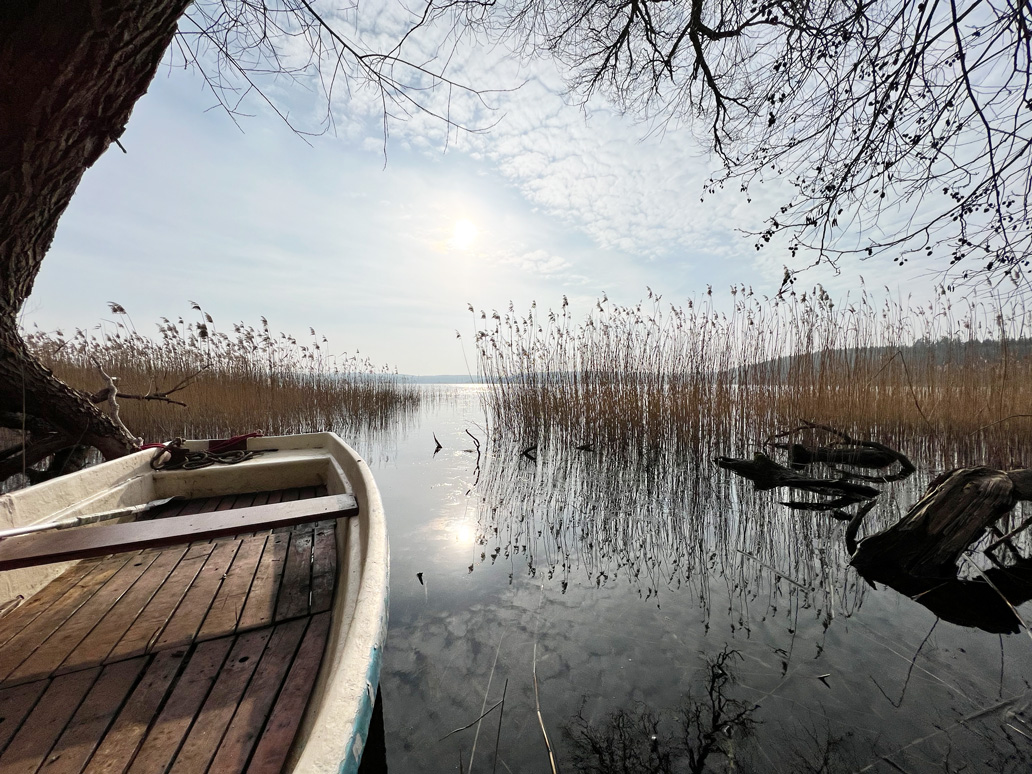 Sonne über dem Großen Labenzer See Alle Fotos © Jarle Sänger
