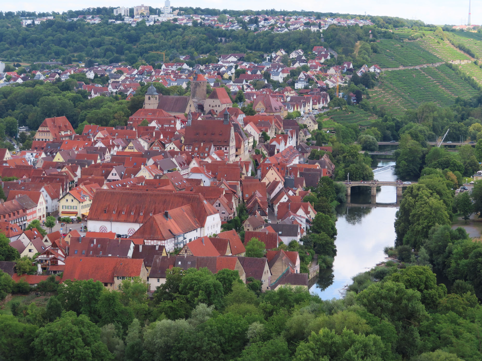 Besigheim mit der Enz, alle Fotos © Thomas Müller