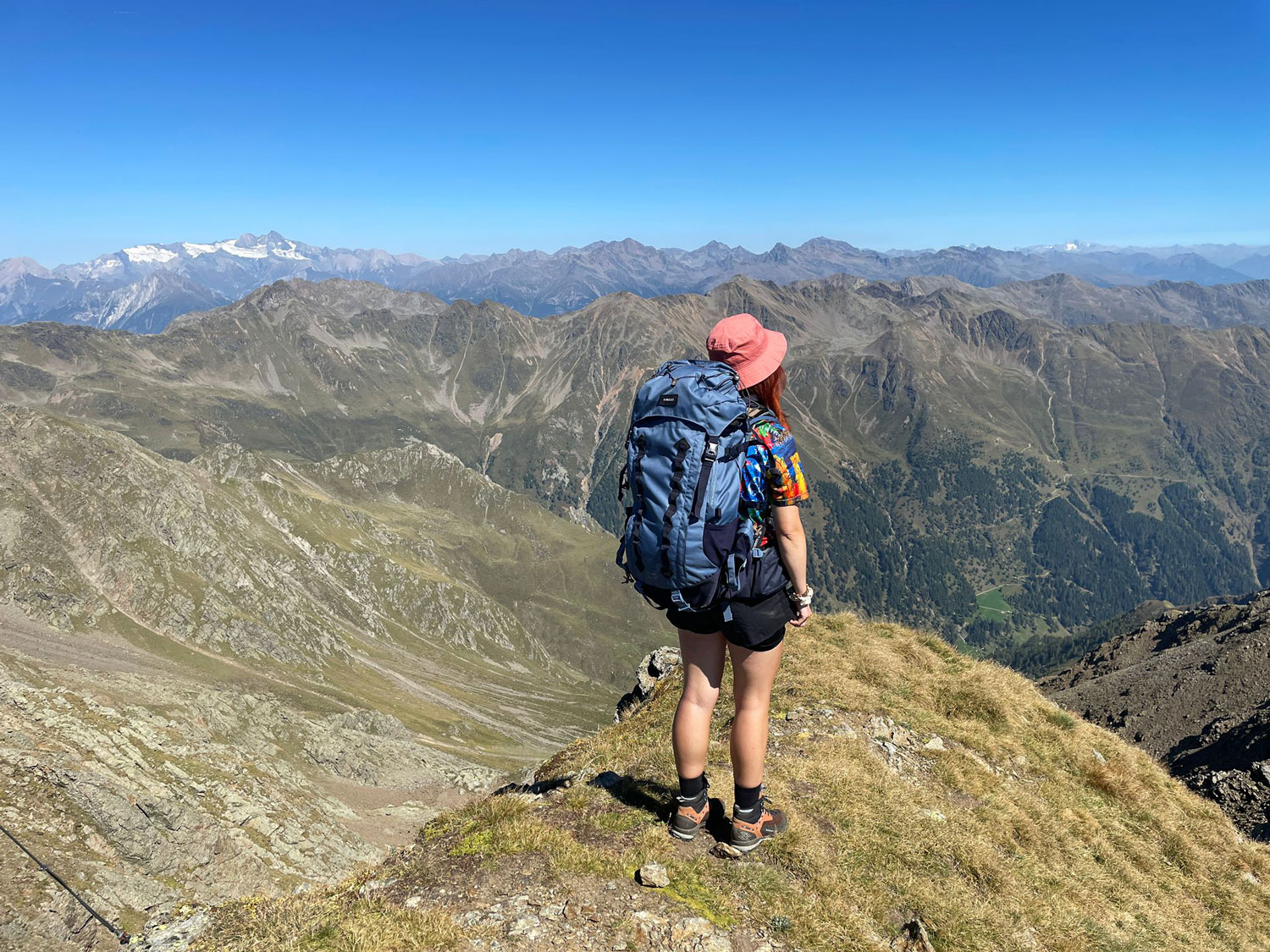 MT900 Symbium 50 10 von Decathlon Forclaz im alpinen Testareal