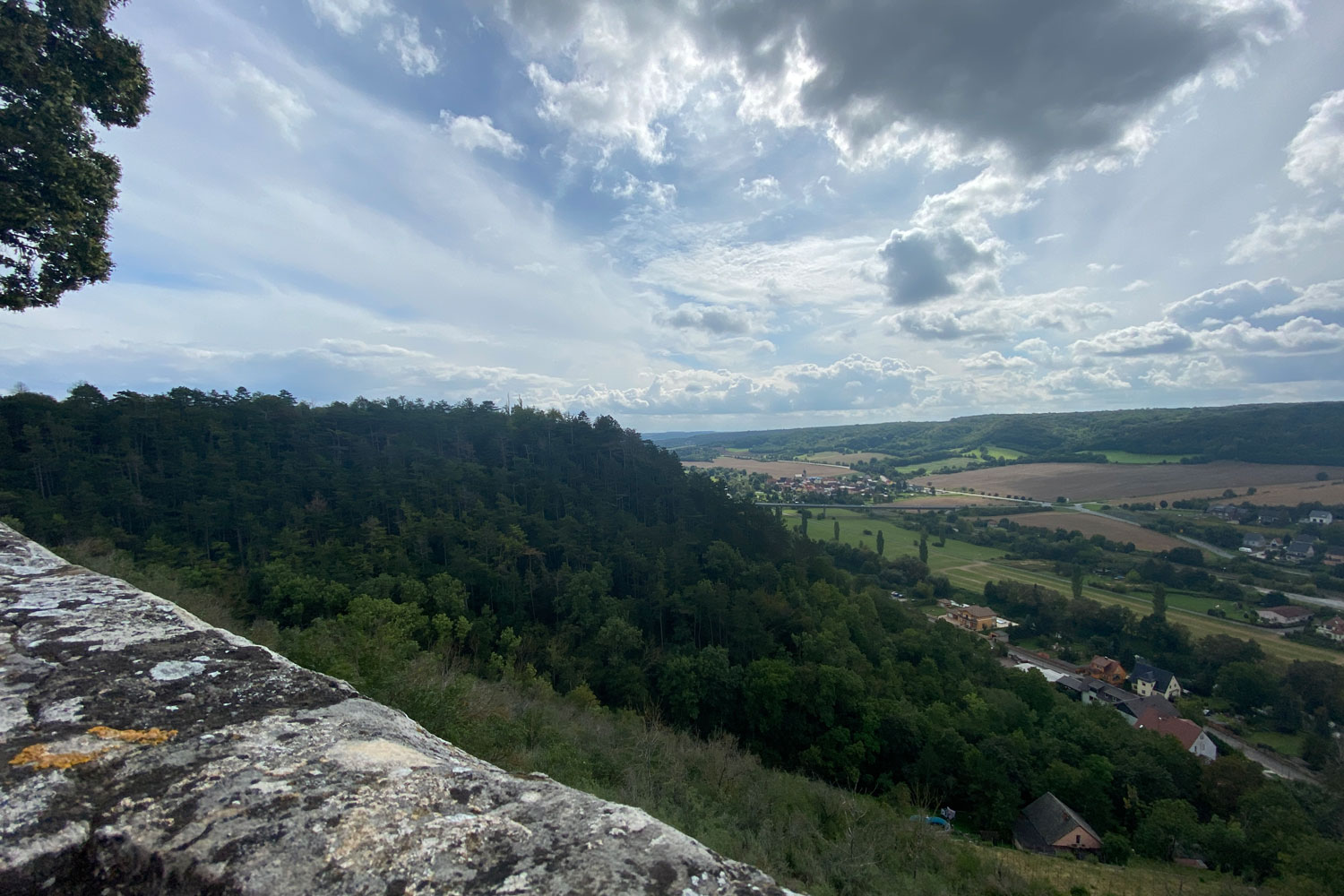 Aussicht von Schloss Neuenburg 