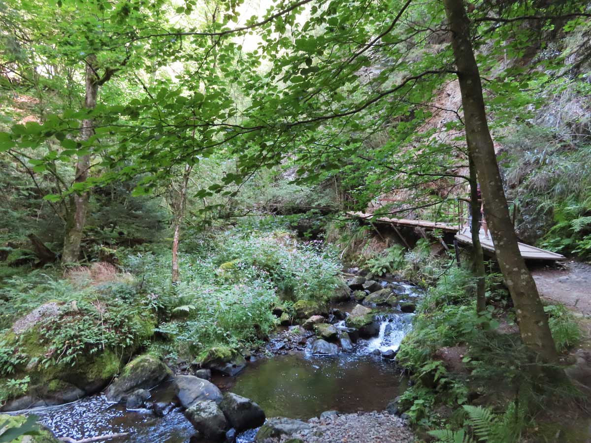Stege in der Ravennaschlucht 
