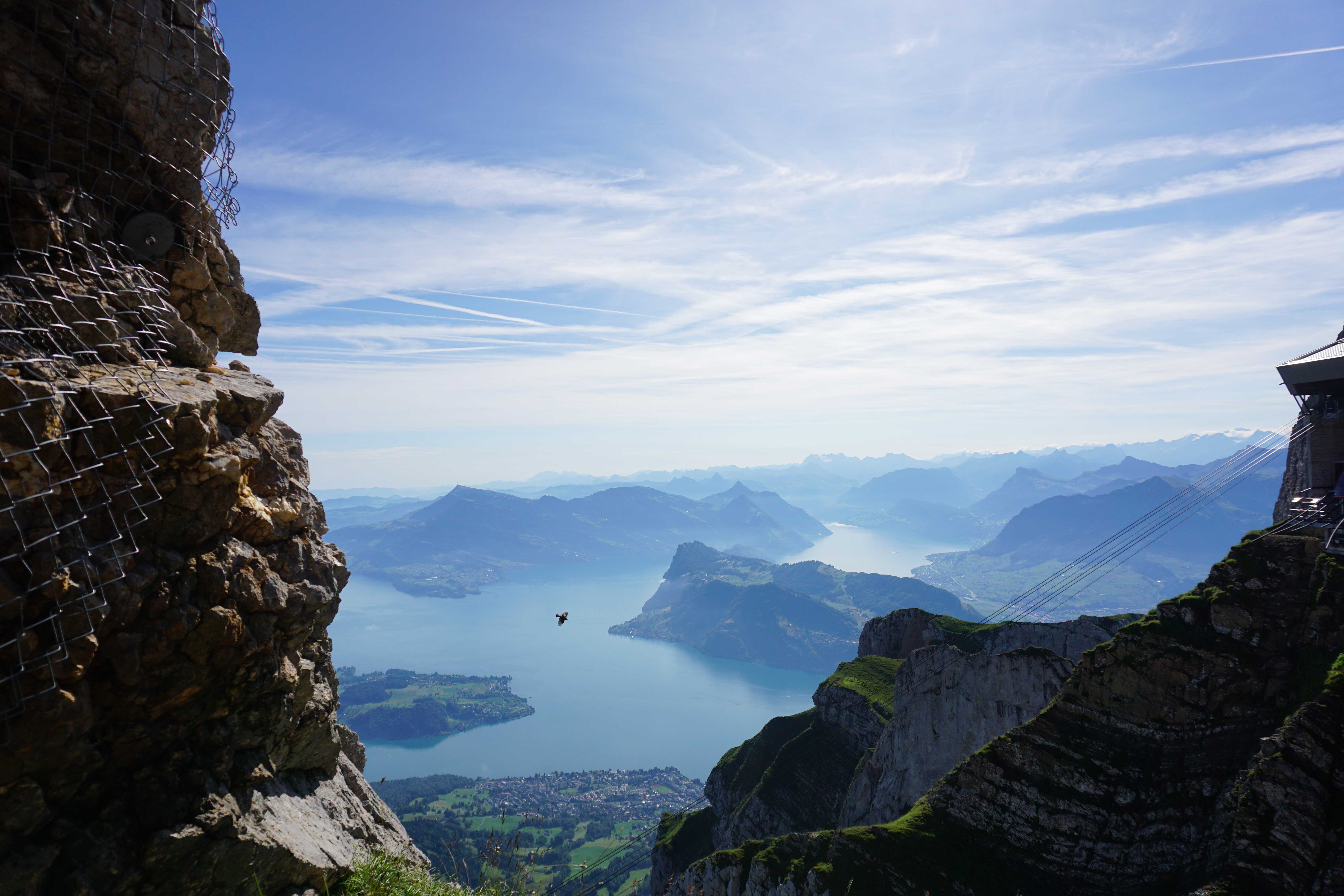 Blick vom Pilatus, alle Fotos © Ricarda Große