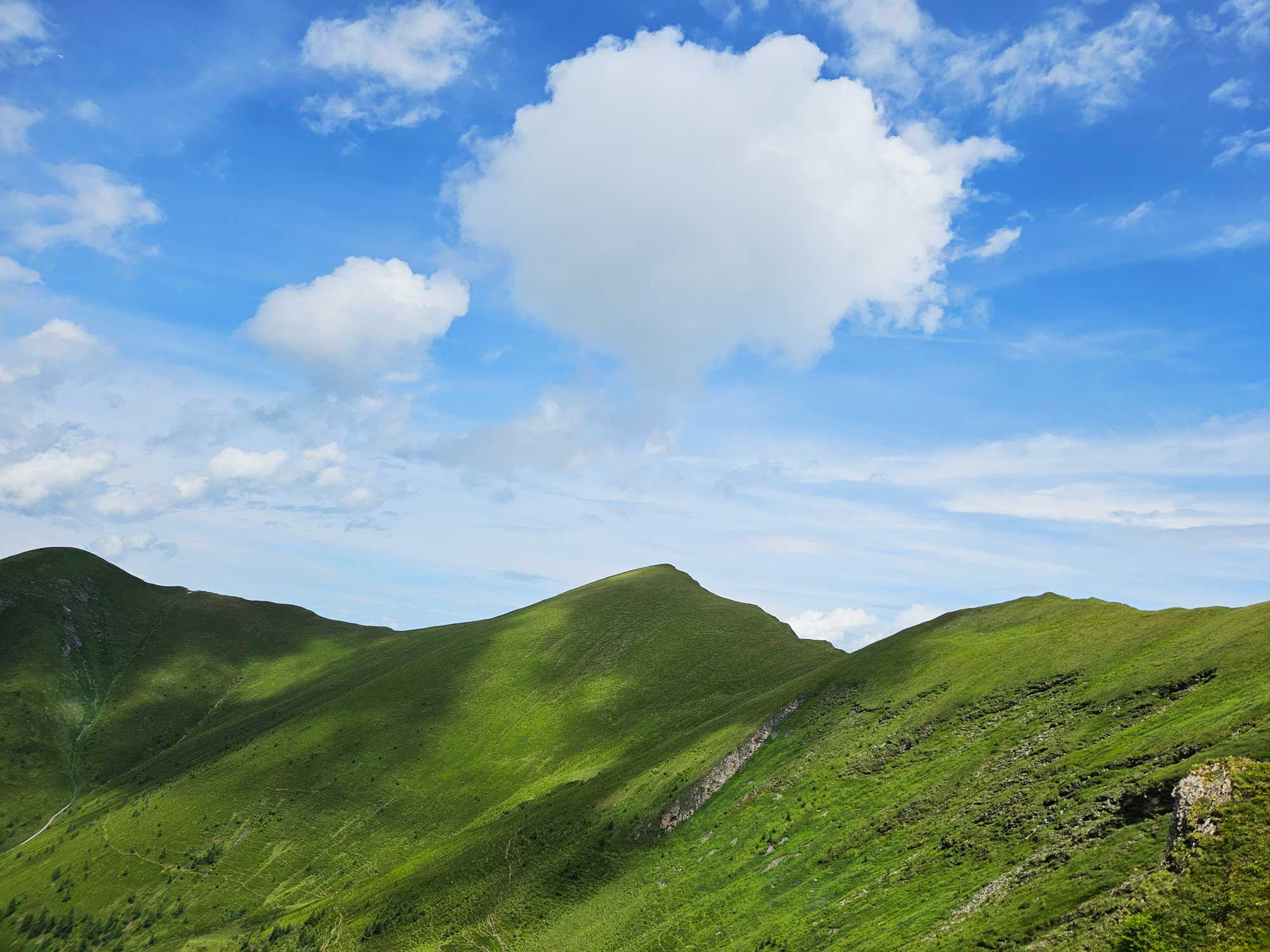 Die Kammwanderung zum Gamskarkogelgipfel © Anja Pfeffer