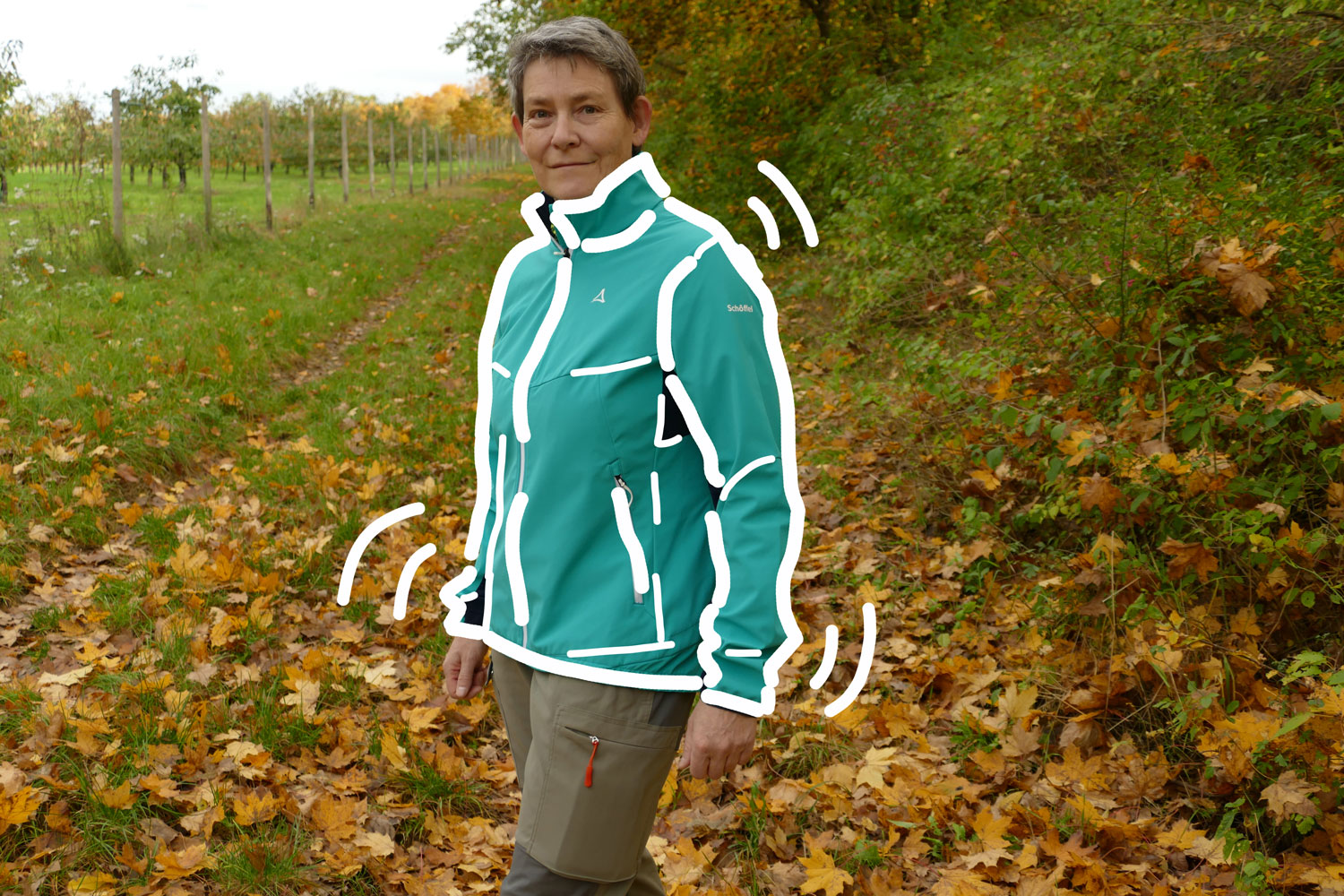 Softshelljacken im Praxistest © U. Poller/ W. Todt