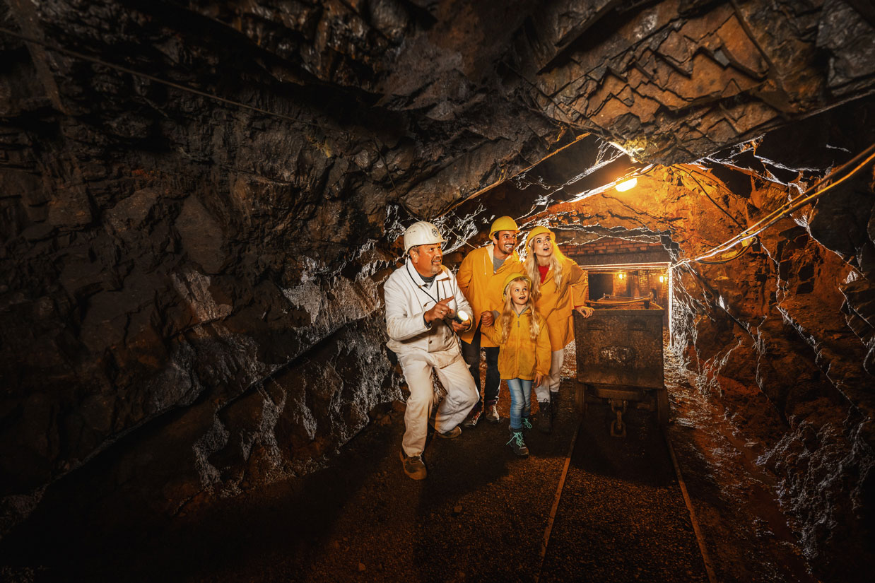 Abstecher in das Besucherbergwerk Grube Bindweide © Artur Lik