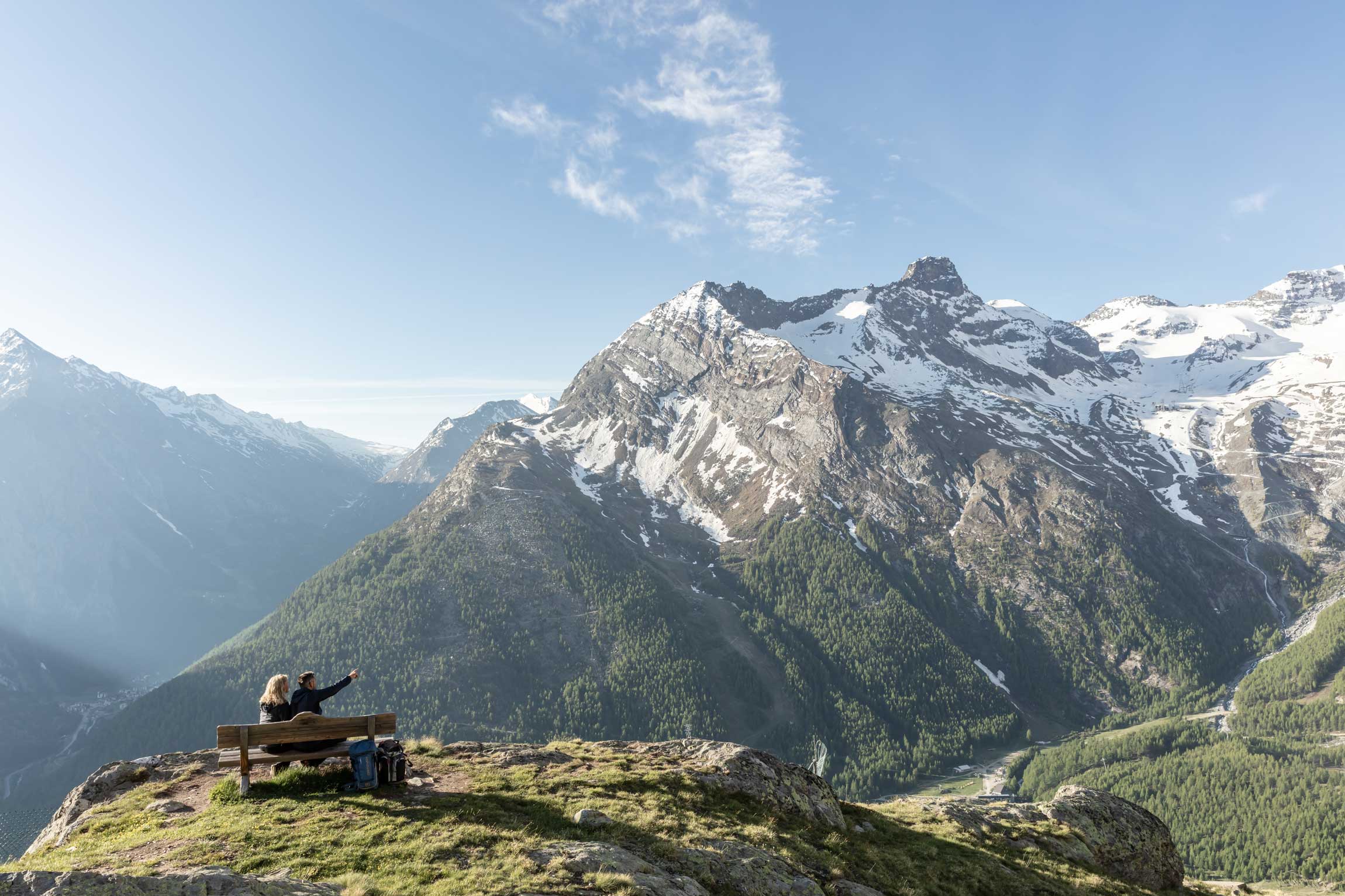 Der Hannigberg © Saastal Tourismus AG, Alessio Pizzicannella