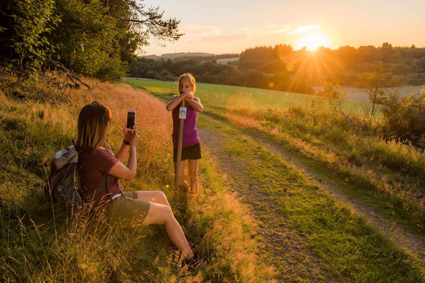 Auf dem Traumpfädchen Langscheider Wachholderblick © Klaus-Peter-Kappest