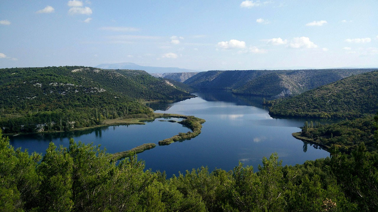 Eines von vielen Naturidyllen für Wanderfans in Kroatien: Nationalpark Krka  © pixabay