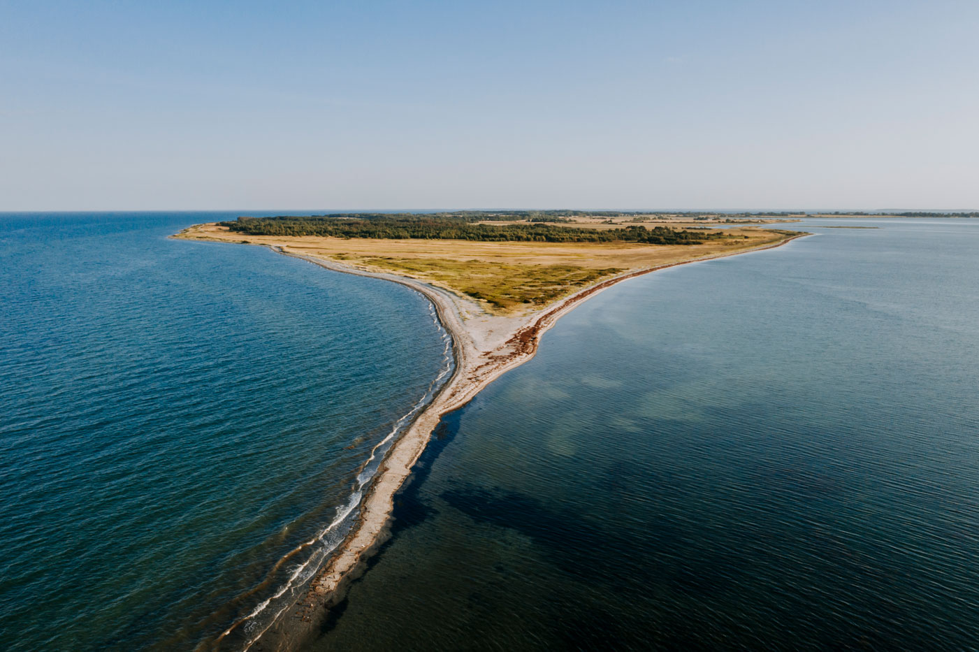 Die Kanincheninsel Endelave von oben gesehen Alle Fotos © Sarah Green
