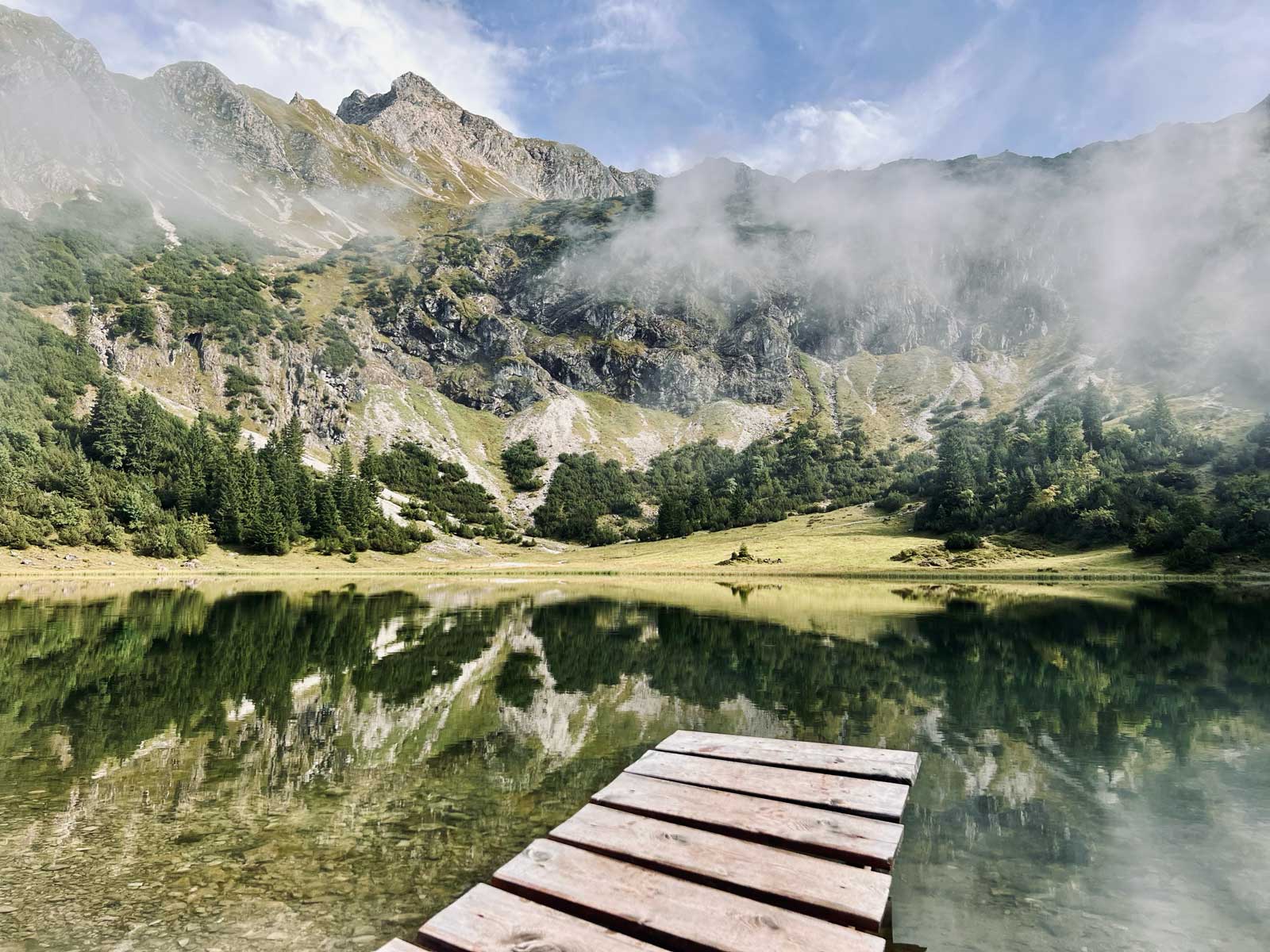 Der untere Gaisalpsee ©  Jarle Sänger