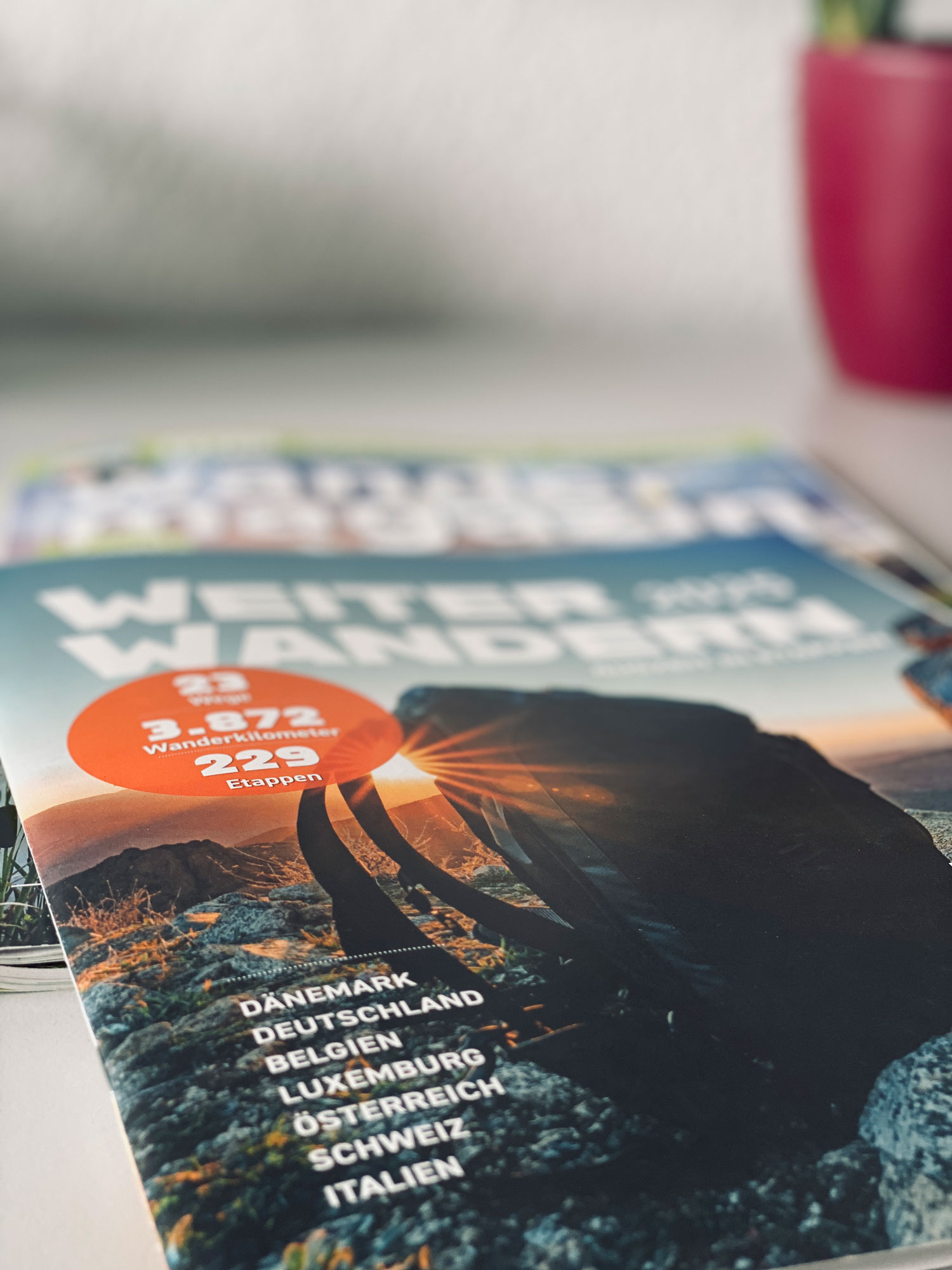 Ansicht WeiterWandern Special im Wandermagazin