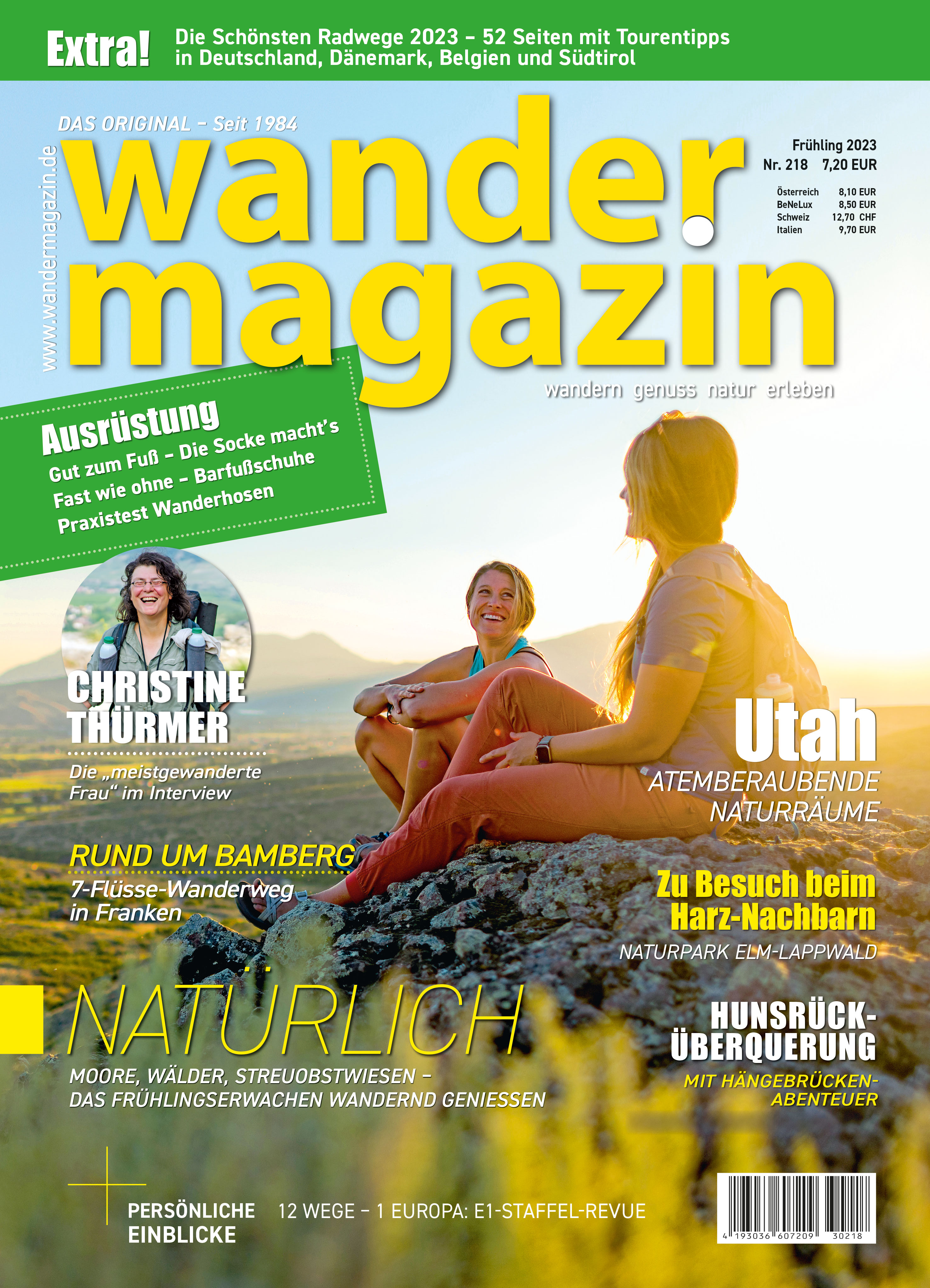 Titelseite 218 (Frühling 2023) 218